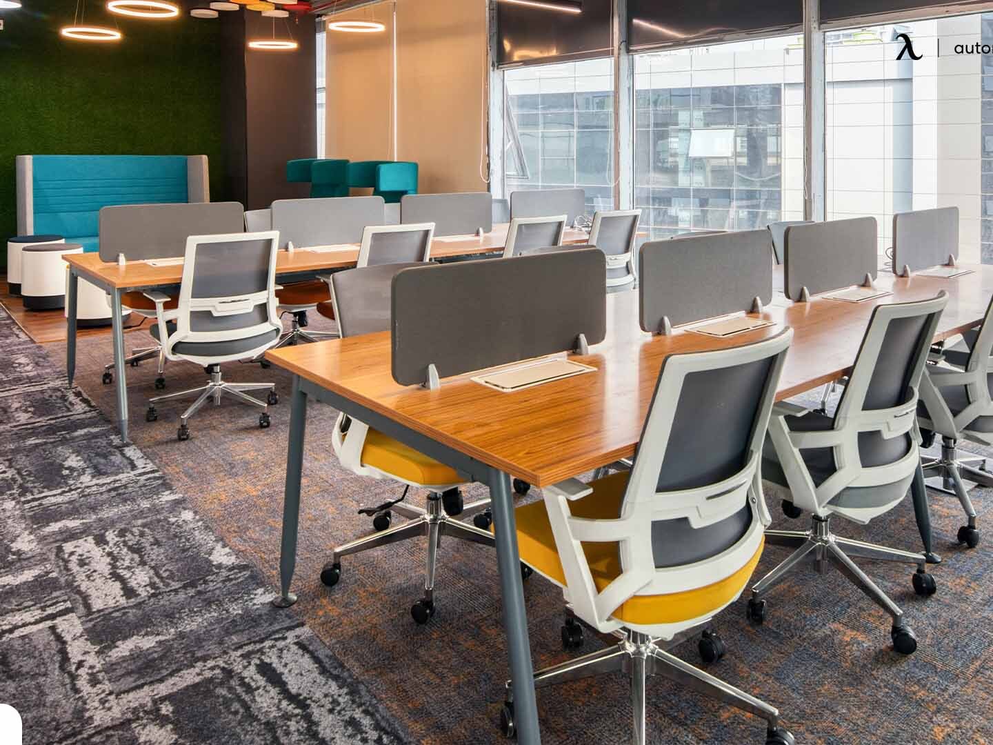 Clean modern office space in Collin County